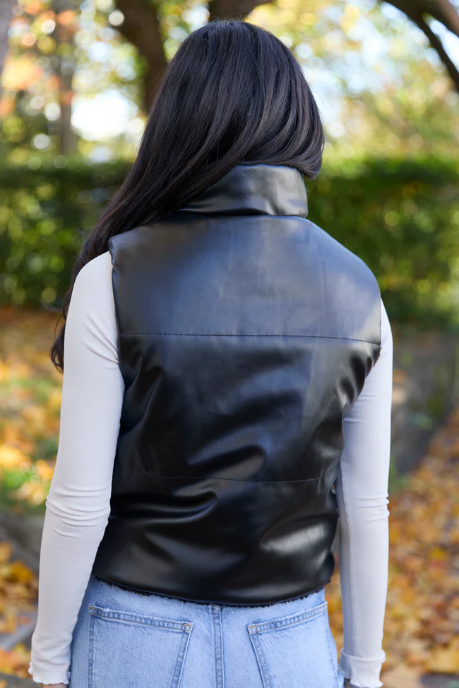 Clarissa Black Combo Reversible Vest FINAL SALE - Image 7