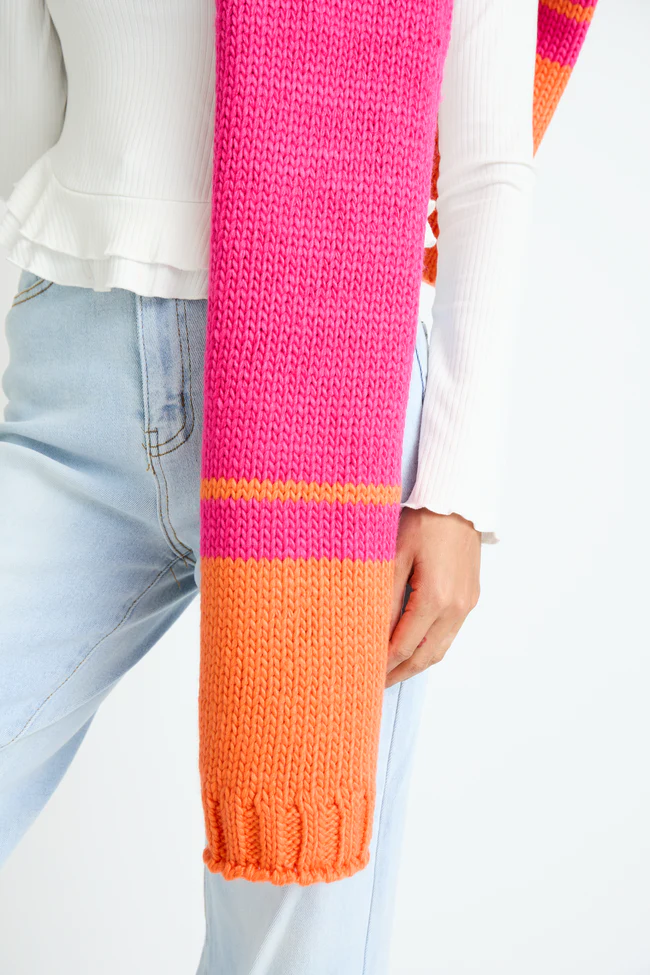 Delta Pink Scarf FINAL SALE - Image 3