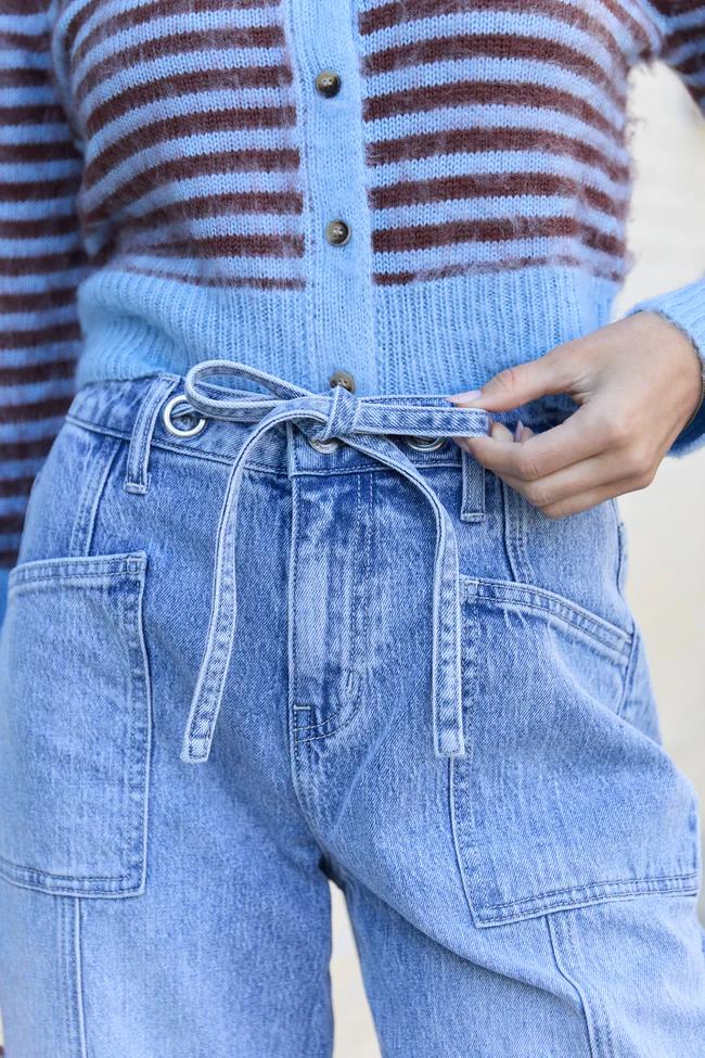 Juno Mid Rise Barrel Jeans FINAL SALE - Image 6