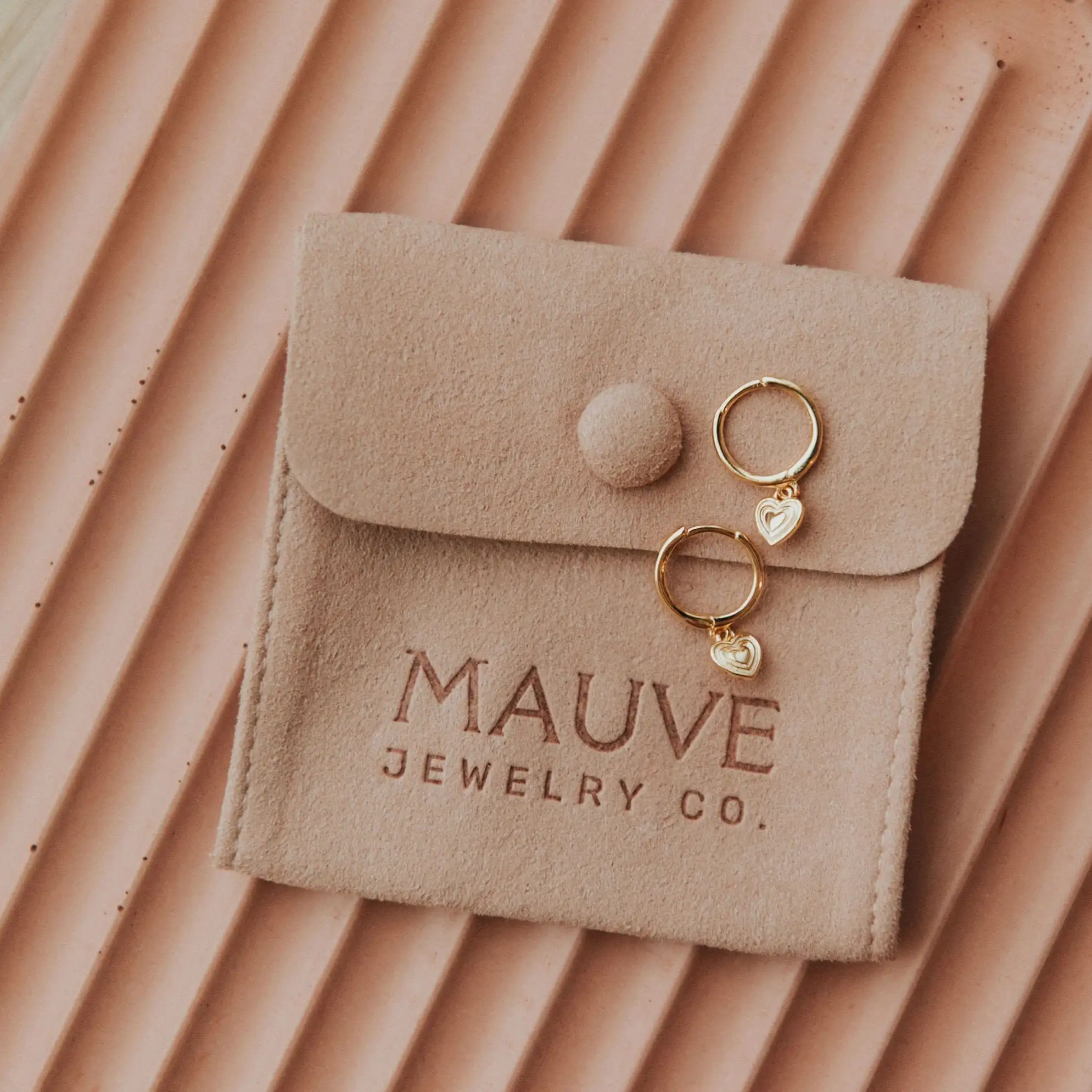 Lovestruck Heart Hoop Earrings - Image 4