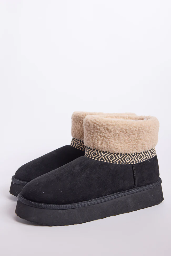 Payton Black Platform Boots FINAL SALE - Image 4
