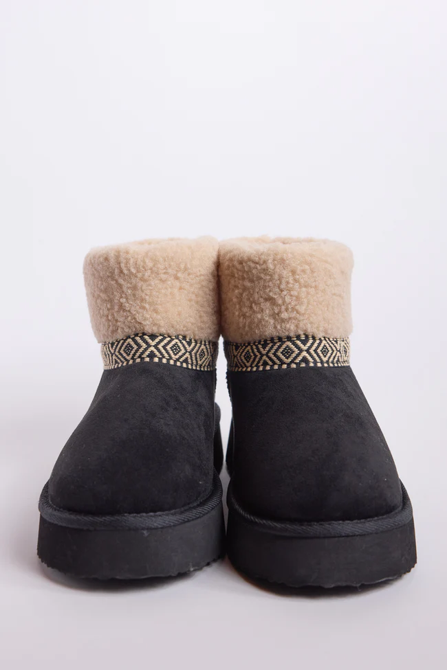 Payton Black Platform Boots FINAL SALE - Image 5