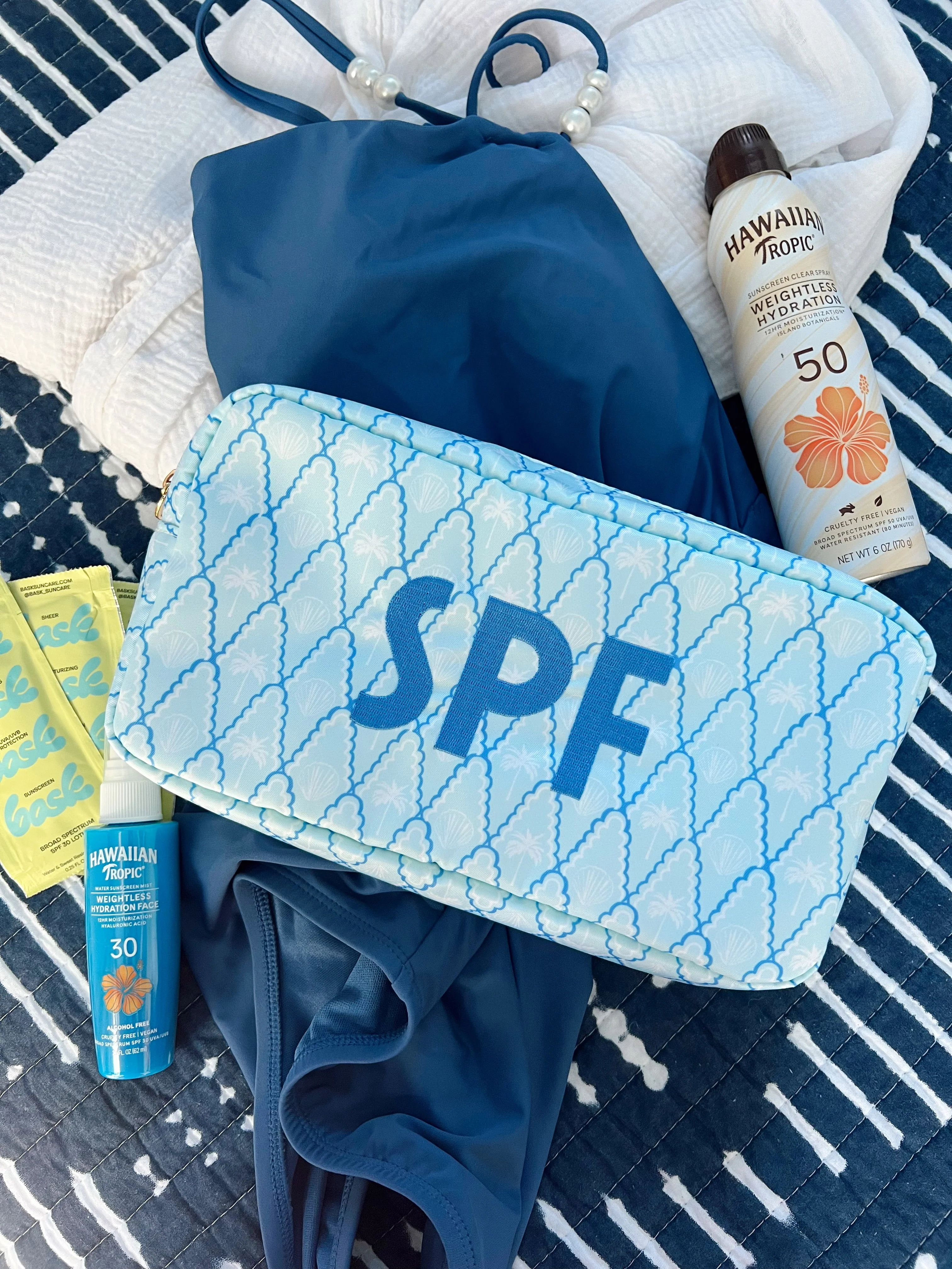 KenzKustomz Blue Palms Large Bag - SPF - Image 3