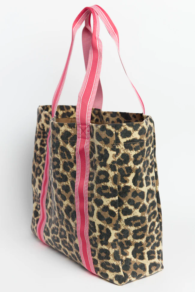 Tabitha Leopard Print Tote DOORBUSTER - Image 7