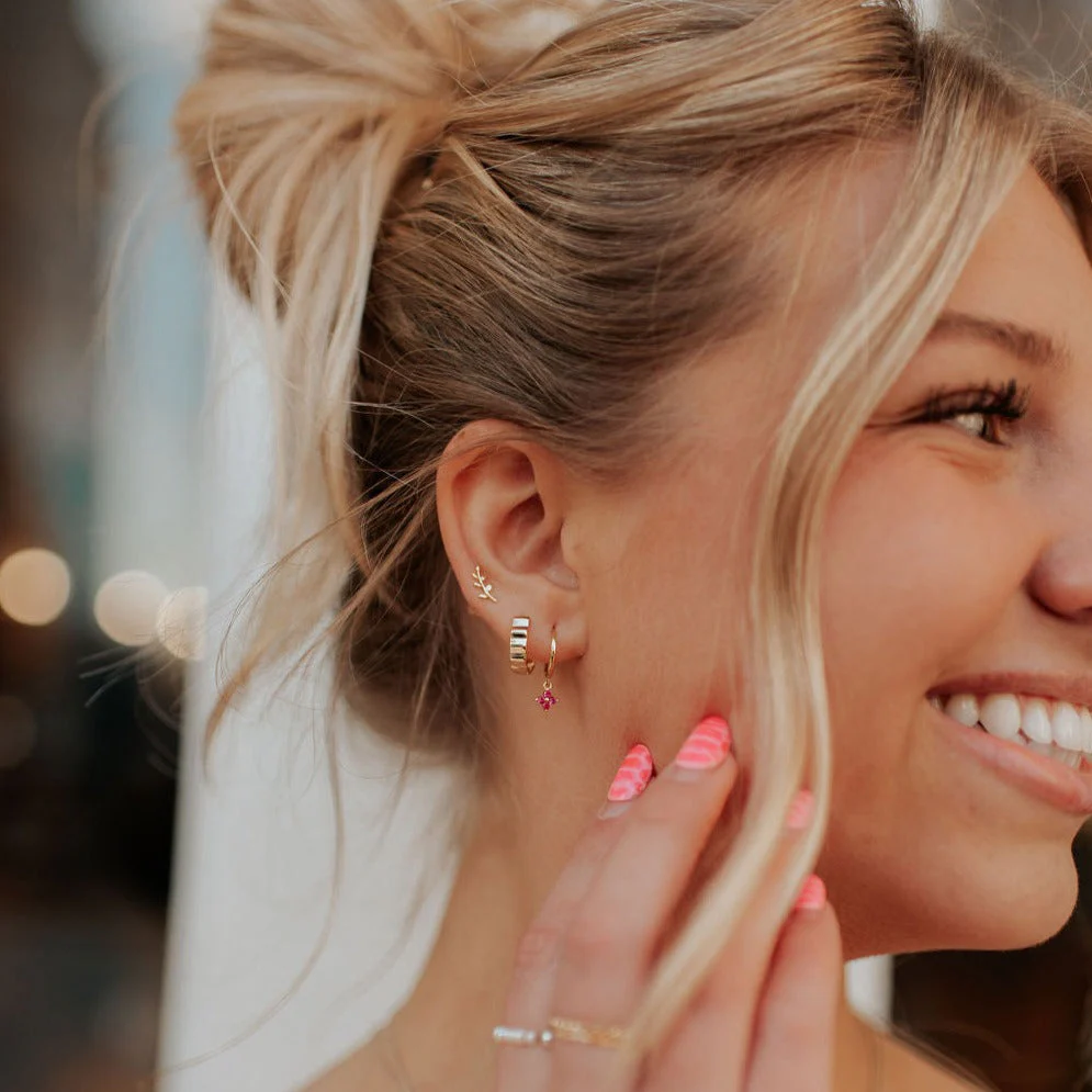 Tate Hoop Earrings - Image 3