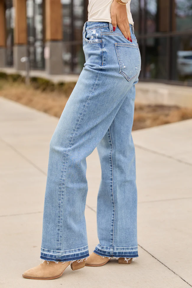 Teaghan Straight Leg Jeans - Image 3