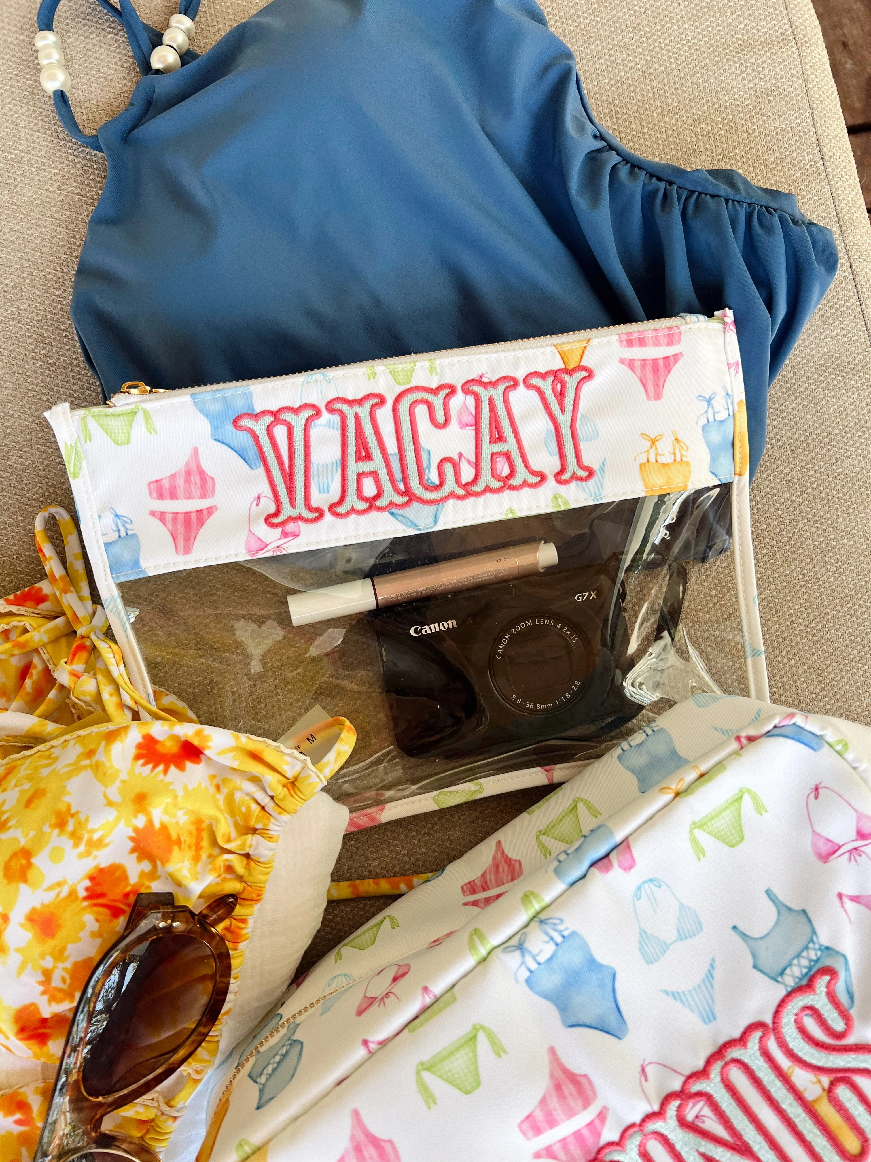 KenzKustomz Bikinis Clear Pouch - Vacay - Image 5
